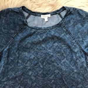 Anthropologie Tops - Anthro Cloth & Stone Chambray Ikat Top Anthropologie Tops - Anthro Cloth & Stone Chambray Ikat Top